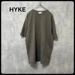 hyke Tシャツサイズ2新品未使用 SHORT―SLV TEE （6．5OZ） 25SS／12377
