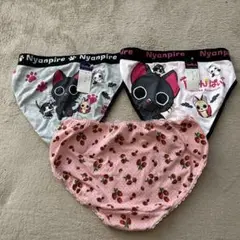 キャラクター女性用ショーツ３枚セット　Mサイズ