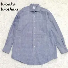 美品】brooks brothers ドレスシャツ 16 1/2-32 チェック