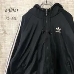 adidas☆刺繍ロゴ ブルゾン ジャケット アウター adidas XL