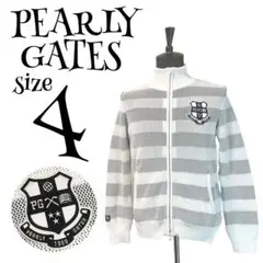 【完売品】【4】PEARLY GATES ゴルフウェア パーカー メンズ