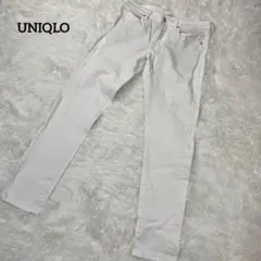 UNIQLO　ウルトラストレッチスキニーフィットジーンズ　 白 1621