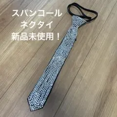 スパンコールネクタイ　新品未使用品！size Free