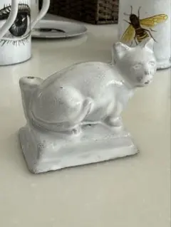アスティエ　猫のお香立て