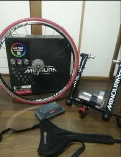 加*平様 【ミノウラ】LR760 MINOURA 固定ローラー ミノウラ Minoura LR760 固定 ローラー台 負荷調整付き 【東京