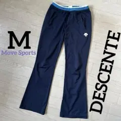 デサント Move Sport ジャージ M ネイビー スリムフィット パンツ