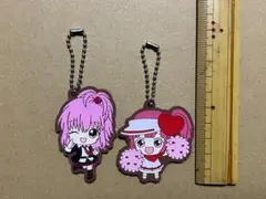 しゅごキャラ! カプセルラバーマスコット 2種セット 日奈森あむ ラン