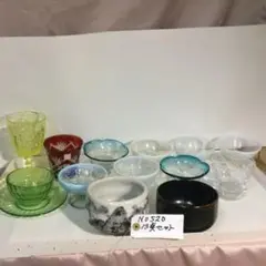 NO 518ー520、ガラス13点オール売り。