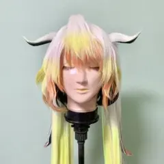 にじさんじ コスプレ メリッサ・キンレンカ ウィッグ メリッサキンレンカコスプレ #にじさんじコスプレ model:殊