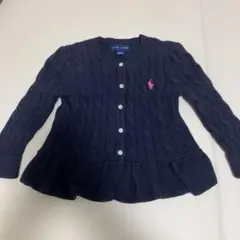 Ralph Lauren ネイビー カーディガン 24M