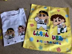 ソフトバンクホークス しんちゃん　コラボ　Tシャツ　タオル　いまみー