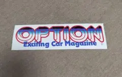 オプション ステッカー 当時物