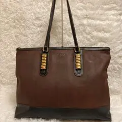 美品 LOEWE ロエベ ベラスケス トートバッグ ブラウン ブラック