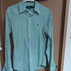Ralph Lauren スリムフィット チェックシャツ S