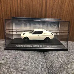 EBBROエブロ　日産NISSAN　CHERRYチェリークーペ X1 1971 EBBROエブロ 日産NISSAN CHERRYチェリークーペ X1 1971