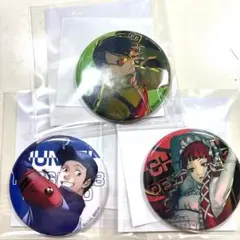 ペルソナ3 ナンジャタウン くじ 缶バッジ 真田 ジン チドリ 順平 コロマル