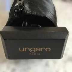 UNGARO 黒の折り畳み傘　未使用保管品