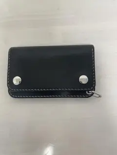 値下げします！ 栃木レザー　ミドルトラッカーウォレット　中古
