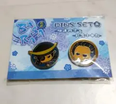 戦国BASARA　伊達政宗＆片倉小十郎　ピンズセット