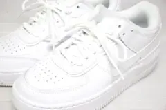 25.0 超美品 ナイキ エアフォース1 シャドウ NIKE AF1 ホワイト