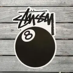 stussy eightballステッカースケボースマホキャリーケースに