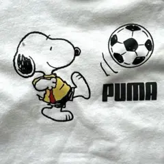 PUMA スヌーピー サッカー キッズ Tシャツ152