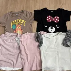 Tシャツ5枚セット80女の子