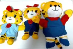 しまじろうパペット、はなちゃんのぬいぐるみ 3体セット