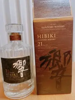 サントリー ウイスキー 響21年 700ml 空瓶、空箱