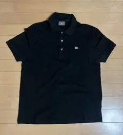 Lacoste ブラック ポロシャツ