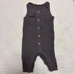 H&M ベビー　オーガニックコットン　サロペット　62