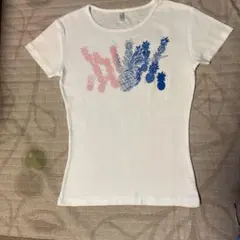 パイナップルプリント トップス