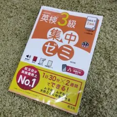 DAILY2週間英検3級集中ゼミ : 文部科学省後援