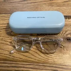 NOCHINO OPTICAL クリアフレーム サングラス