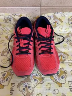 ASICS エボライド 赤 ランニングシューズ