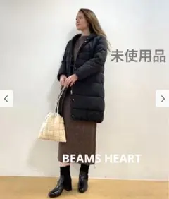 BEAMS HEART / ボリュームネック コート