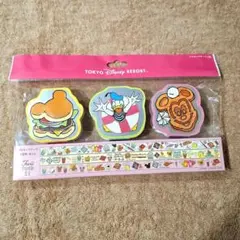 【新品未開封】ディズニー パークフード マスキングテープ