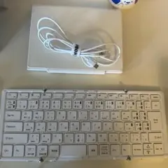MOBO 折りたたみ Bluetooth キーボード AM-KTF83J-SW