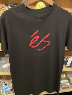 es エス logo S/S Tシャツ BLK サイズS スケボー