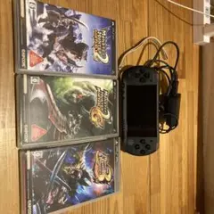 PSP3000 モンスターハンターモデル+ソフト