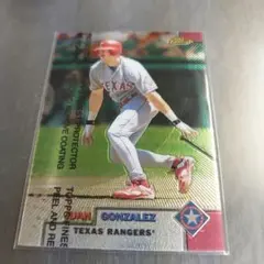 MLB 1999トップス ファイネスト　ホアン・ゴンザレス　テキサスレンジャーズ