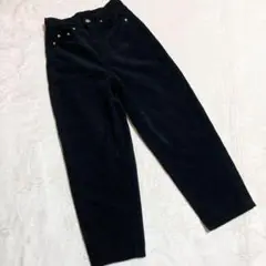 ディバイデッド * 美品✨ コーデュロイ パンツ ブラック (34) 裏起毛