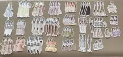 コラージュ素材　人物　シール　まとめ売り
