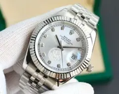 ROLEX Datejust シルバー ダイヤモンド