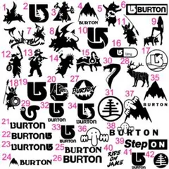 BURTON バートン ステッカー