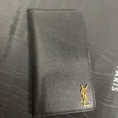 iPhoneX ケース 手帳型 サンローラン YSL