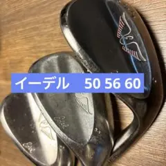 イーデルウェッジ　60度　Vグラインド　ヘッドのみ ミルドグラインド HI-TOE RAW ビッグフット ウェッジ N.S.PRO