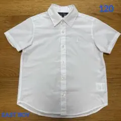 EAST BOY 半袖シャツ 120㎝　白　男の子