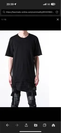 d.hygen 2024ss カットソー