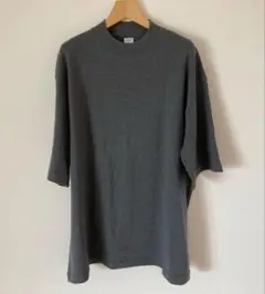 新品　Gicipiジチピ　クルーネックTシャツ5 XL相当　グレー